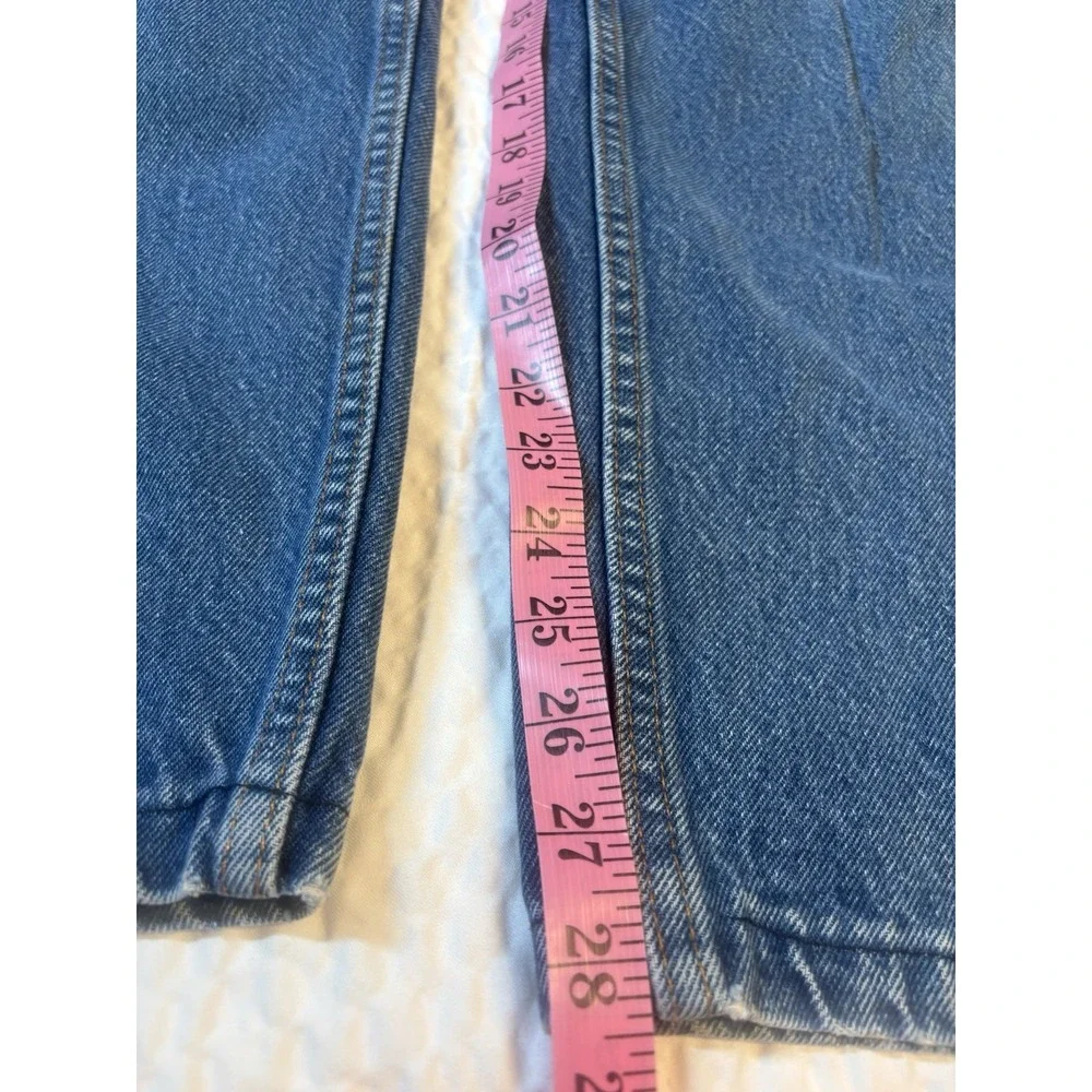 Vintage 80s Levi's Women's White Tab Two‎ Horse Patch Levi's Jeans Size 22 VTG